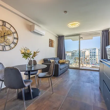 Spinola Seafront Deluxe Сент Джулианс