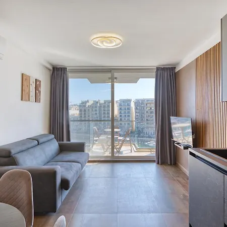 Lägenhet Spinola Seafront Deluxe